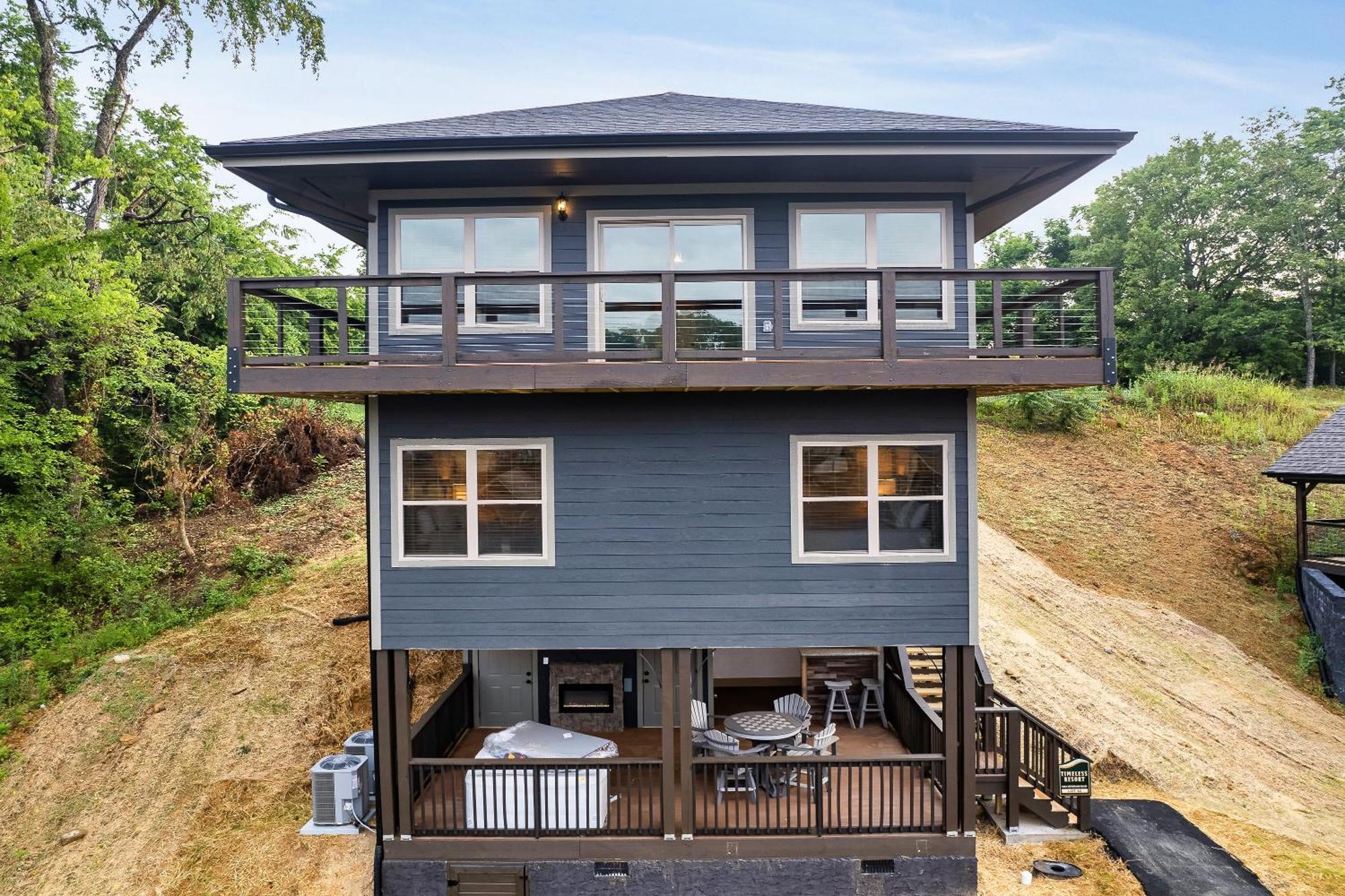 Villa Smokies Treehouse à Sevierville Extérieur photo